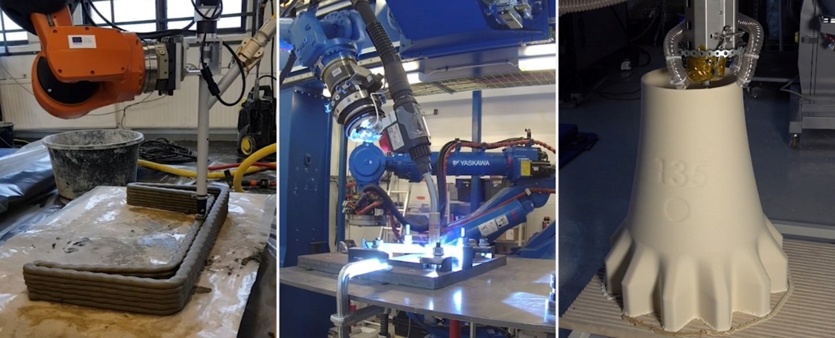 Kuvia robotisoidusta 3d-tulostuksesta